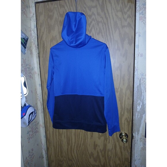 The North Face Track Jacket Boys Size XL (18/20) Full Zip Hooded Blue & Black - Picture 2 of 16